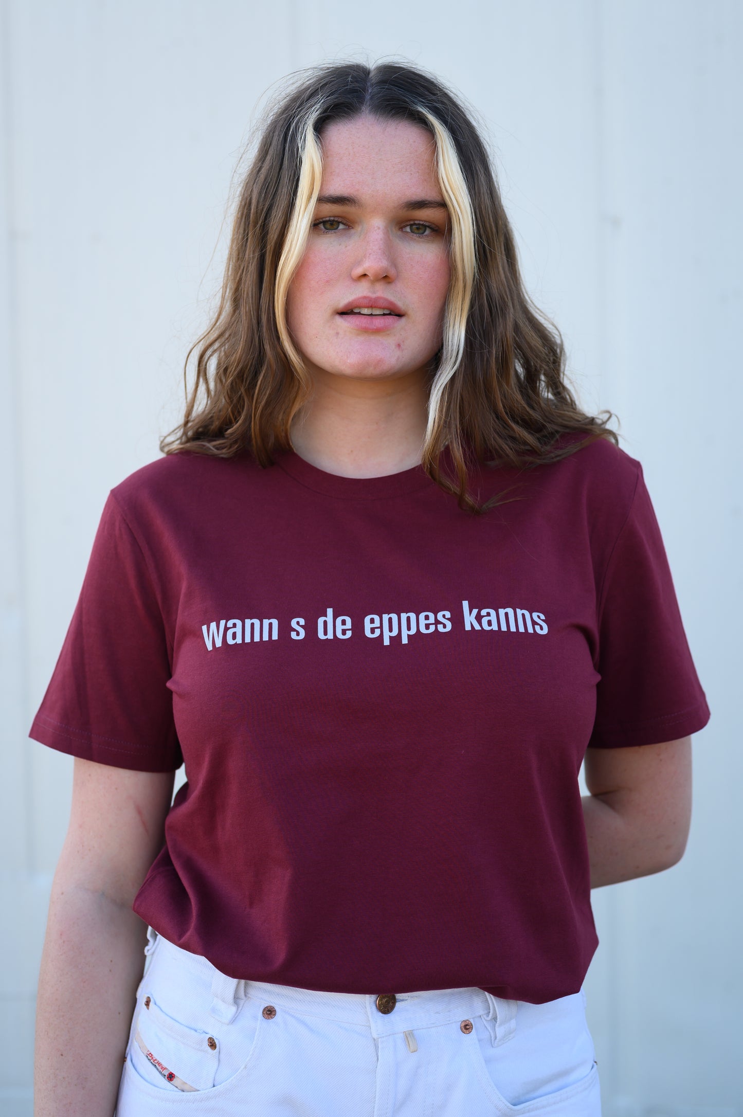 "wann s de eppes kanns" Unisex T-Shirt