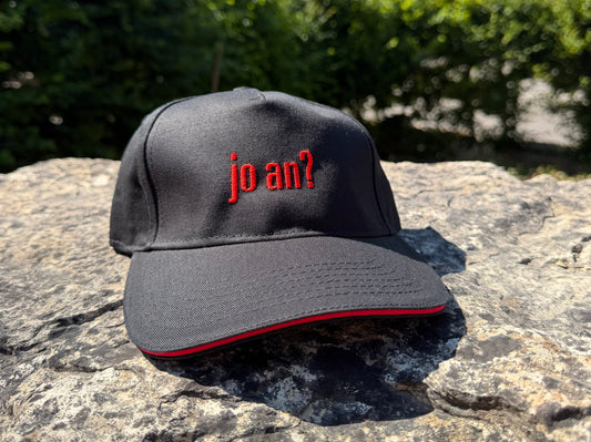 "jo an?" caps