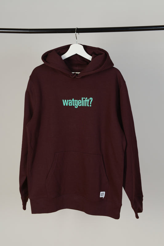 "watgelift?" Unisex Hoodie