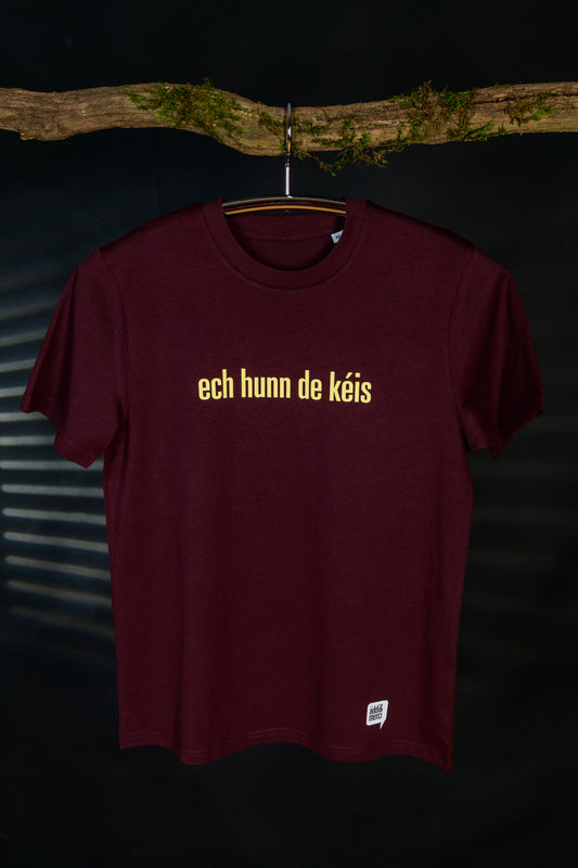 „ech hun de kéis“ Unisex T-Shirt