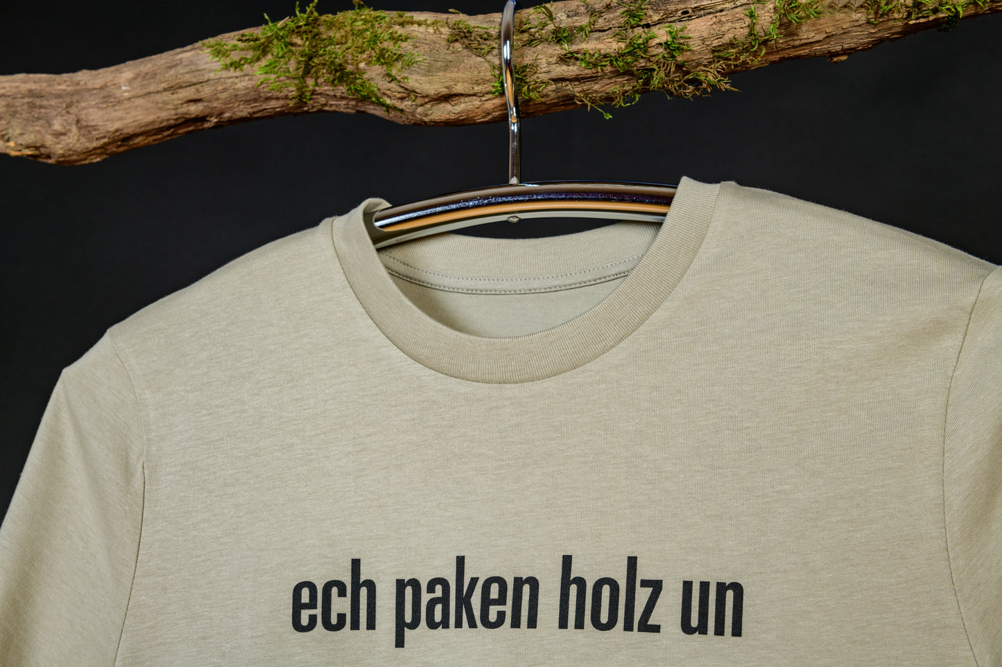„ech paken holz un“ Unisex T-Shirt