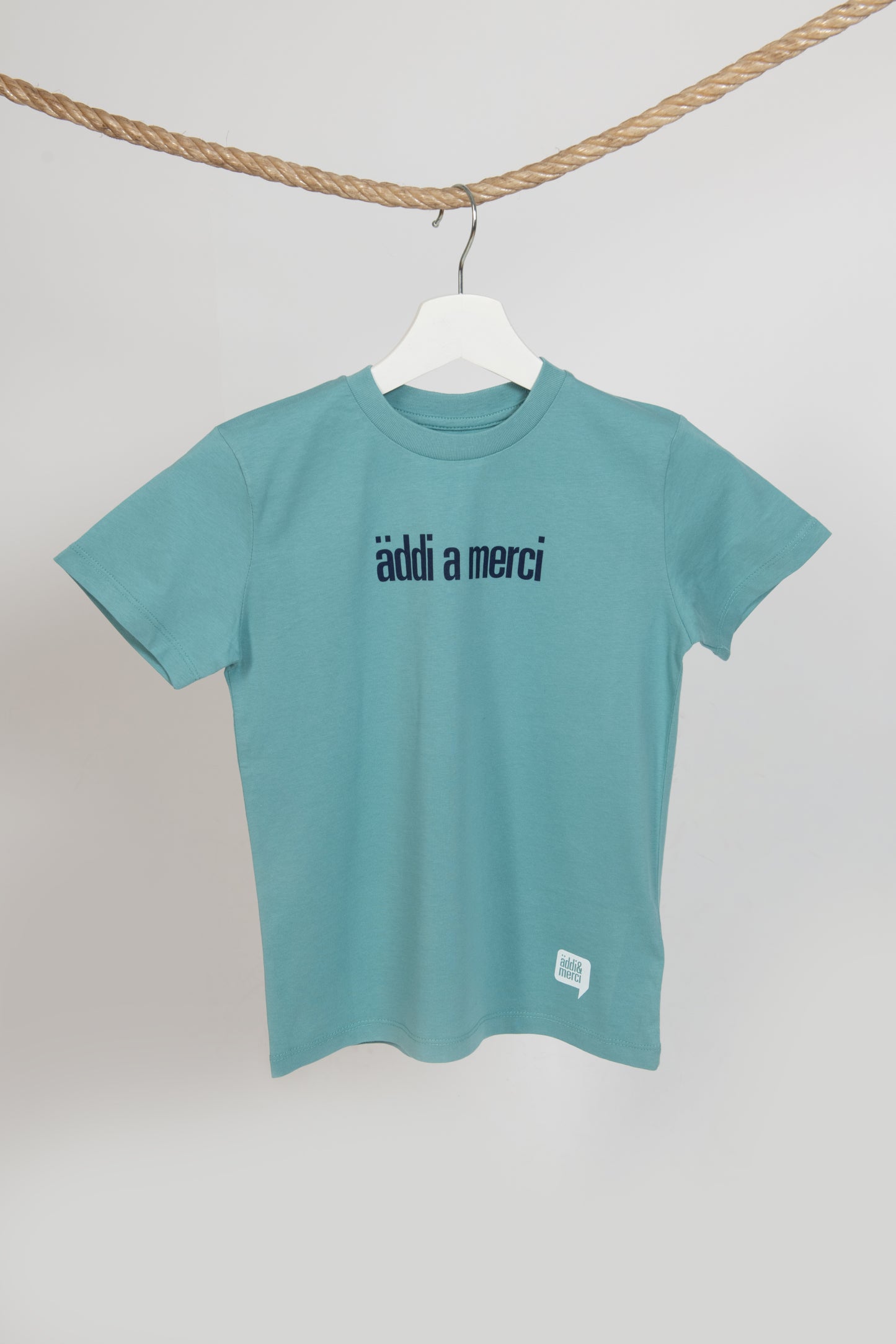 „äddi a merci“ Kids T-Shirt