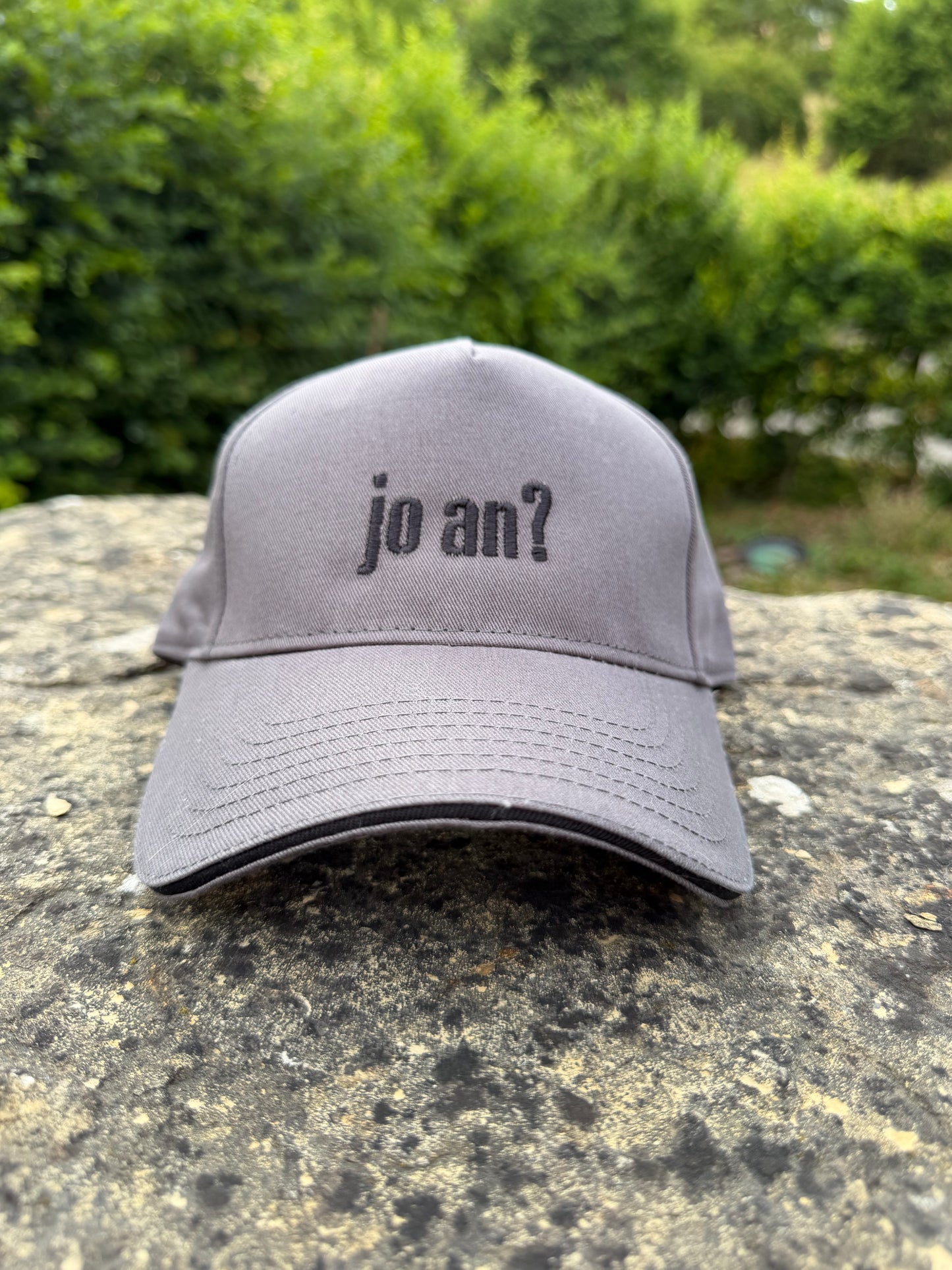 "jo an?" caps