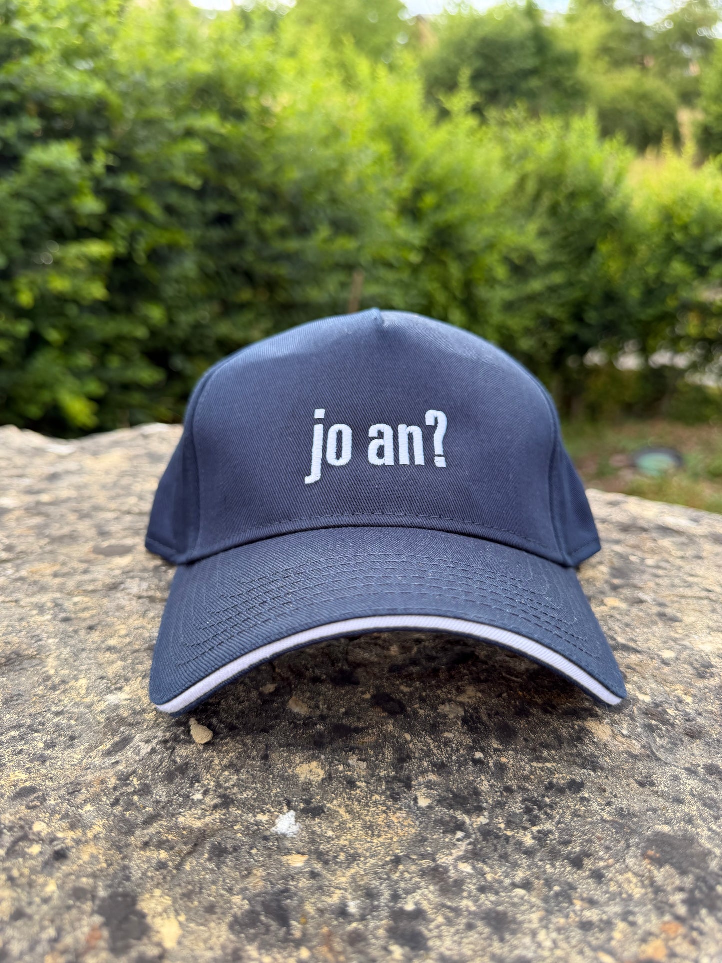 "jo an?" caps