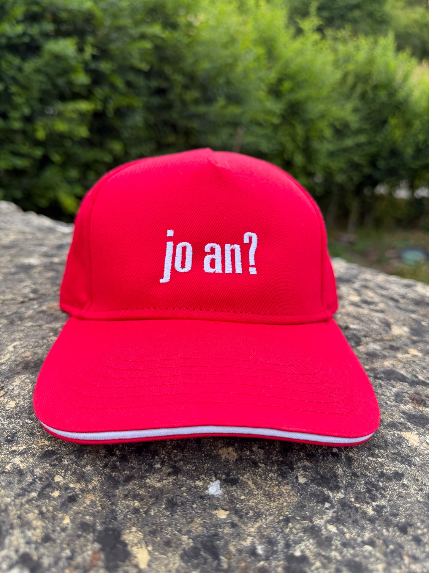"jo an?" caps