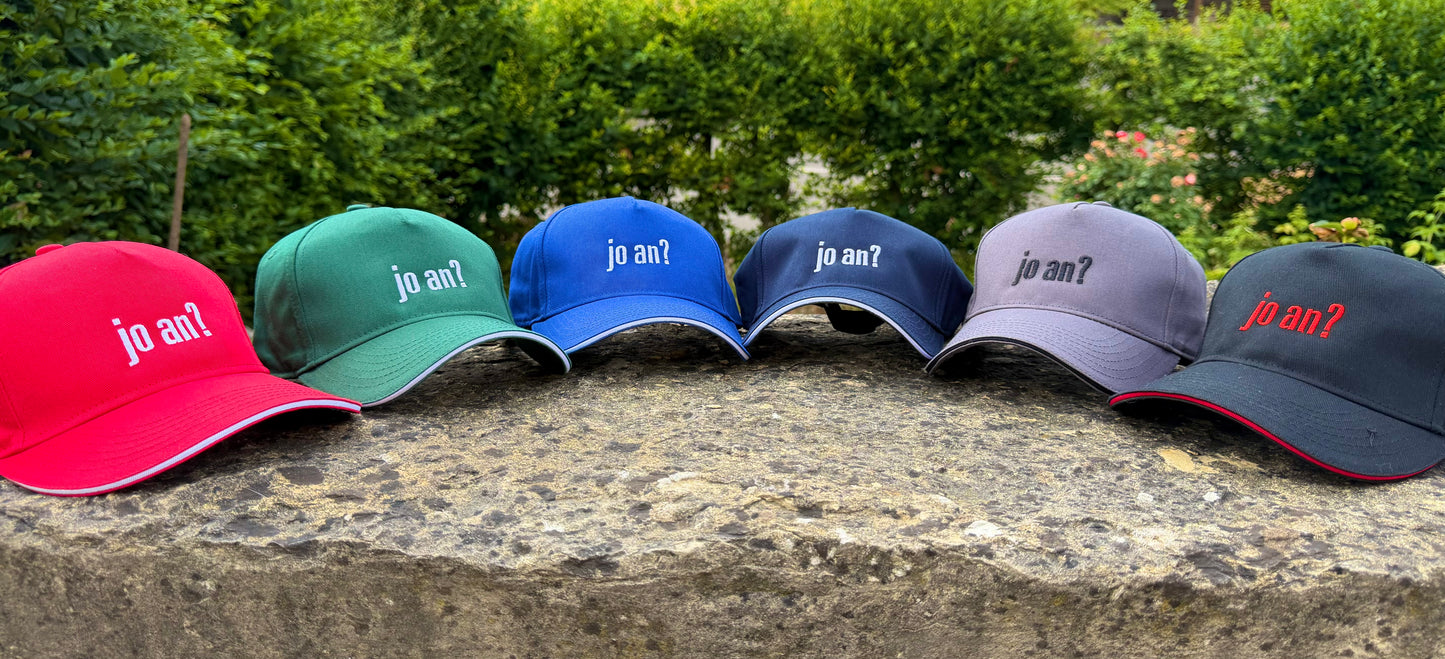 "jo an?" caps