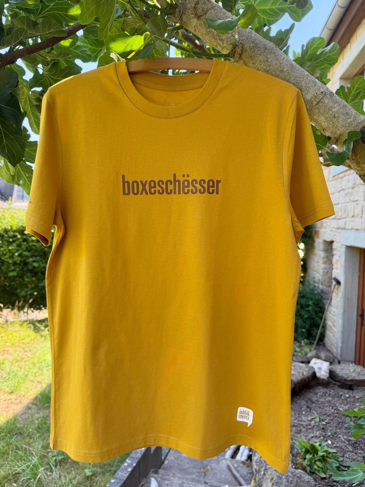 "boxeschësser" Unisex T-Shirt
