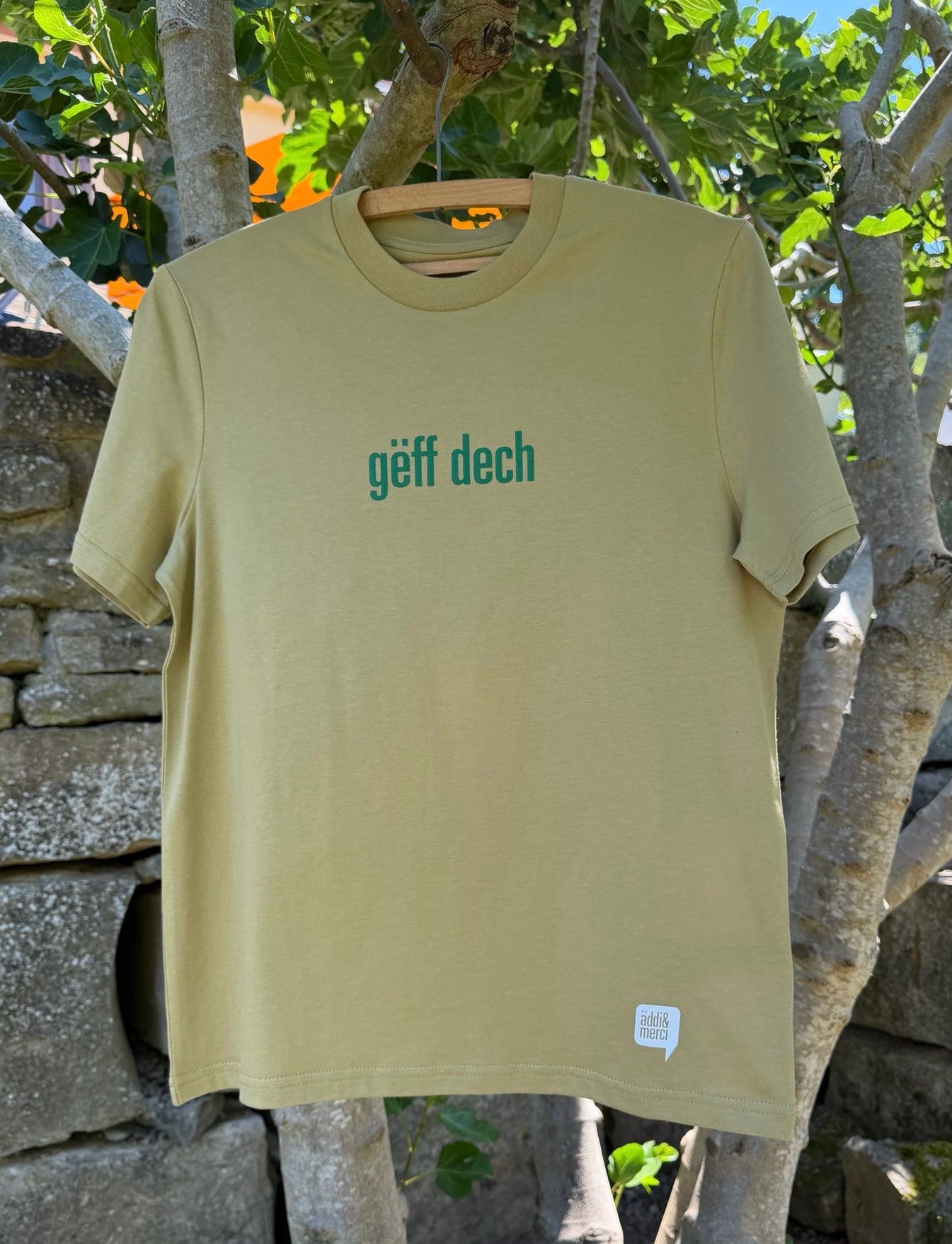 "gëff dech" Unisex T-Shirt