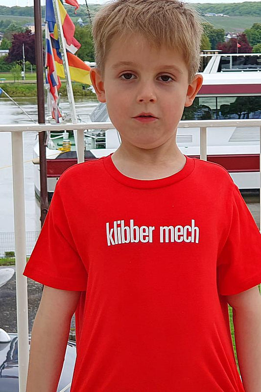 „klibber mech“ Kids T-Shirt